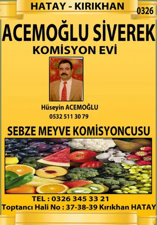 Acemoğlu Siverek Komisyonevi — yayımlanmış firma fotoğrafı