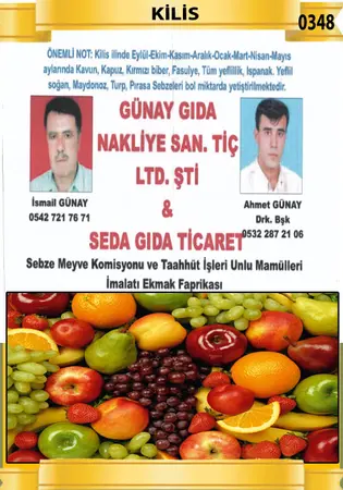 Günay Gıda Nakliye san.Ticltd.şti — yayımlanmış firma fotoğrafı