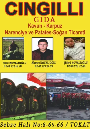Cıngıllı komisyon evi — yayımlanmış firma fotoğrafı