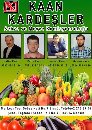 Bingöl sebze hali — yayımlanmış firma fotoğrafı