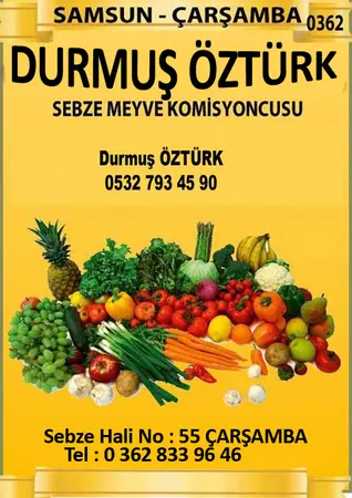 Durmuş Öztürk Komisyon evi — yayımlanmış firma fotoğrafı
