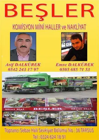 Beşler Komisyon Mini Haller VE Nakliyat — yayımlanmış firma fotoğrafı