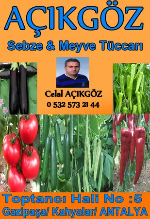 Açıkgöz Komisyon evi — yayımlanmış firma fotoğrafı
