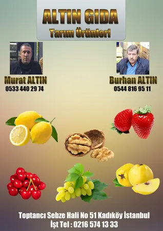 Altın Gıda Tarım Ürünleri Altın Gıda Komisyon evi — yayımlanmış firma fotoğrafı