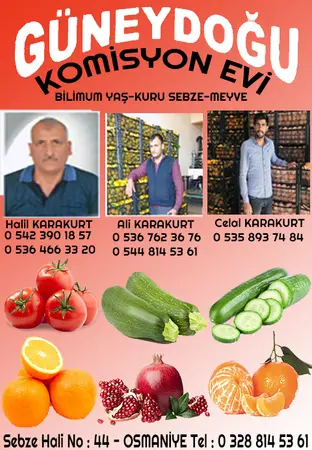 Güneydoğu Komisyon evi — yayımlanmış firma fotoğrafı
