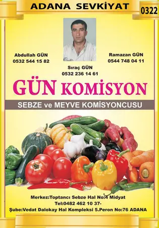Gün Komisyon — yayımlanmış firma fotoğrafı