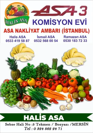 Halis asa — yayımlanmış firma fotoğrafı