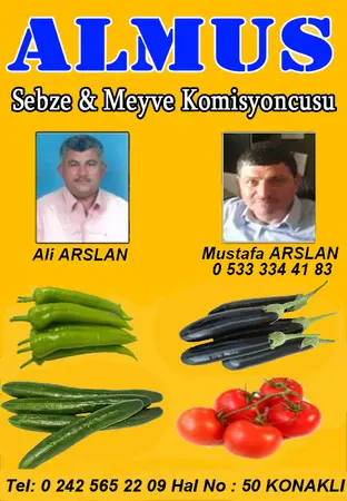 Almus Komisyon Evi Almus Tarım Ürünleri — yayımlanmış firma fotoğrafı