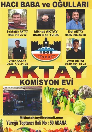 Aktay Komisyon — yayımlanmış firma fotoğrafı