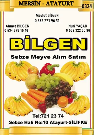 Bilgen Komisyon evi — yayımlanmış firma fotoğrafı
