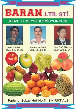 Baran Komisyon evi — yayımlanmış firma fotoğrafı