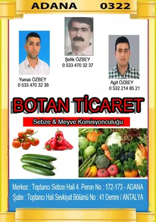 Botan Komisyon evi — yayımlanmış firma fotoğrafı
