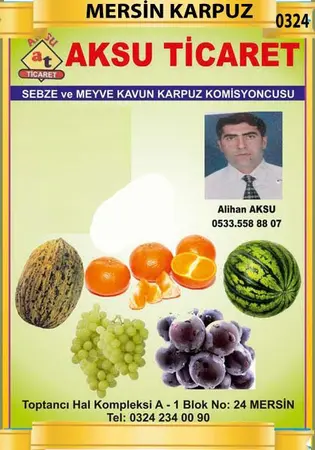 Aksu Ticaret — yayımlanmış firma fotoğrafı