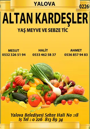 Altan Kardeşler Komisyonevi — yayımlanmış firma fotoğrafı
