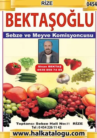 Bektaşoğlu Komisyon evi — yayımlanmış firma fotoğrafı