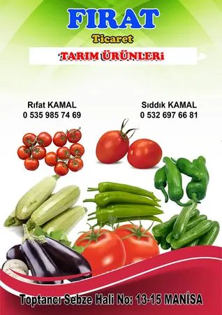 Fırat Ticaret Tarım Ürünleri — yayımlanmış firma fotoğrafı