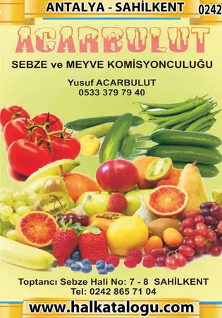 Acarbulut Komisyon — yayımlanmış firma fotoğrafı