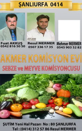 Akmer Komisyonevi — yayımlanmış firma fotoğrafı