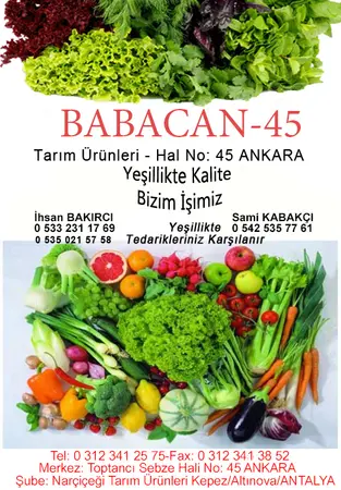 Babacan-45 — yayımlanmış firma fotoğrafı