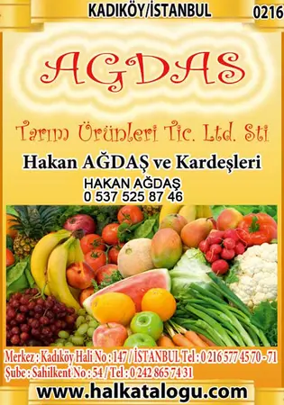 Ağdaş Tarım Ürünleri — yayımlanmış firma fotoğrafı