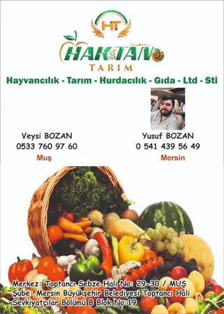 Haktan tarım haktan komisyon evi — yayımlanmış firma fotoğrafı
