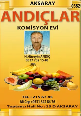 Andıçlar Komisyon Evi — yayımlanmış firma fotoğrafı