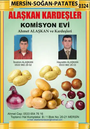 Alaşkan Kardeşler Komisyonevi — yayımlanmış firma fotoğrafı